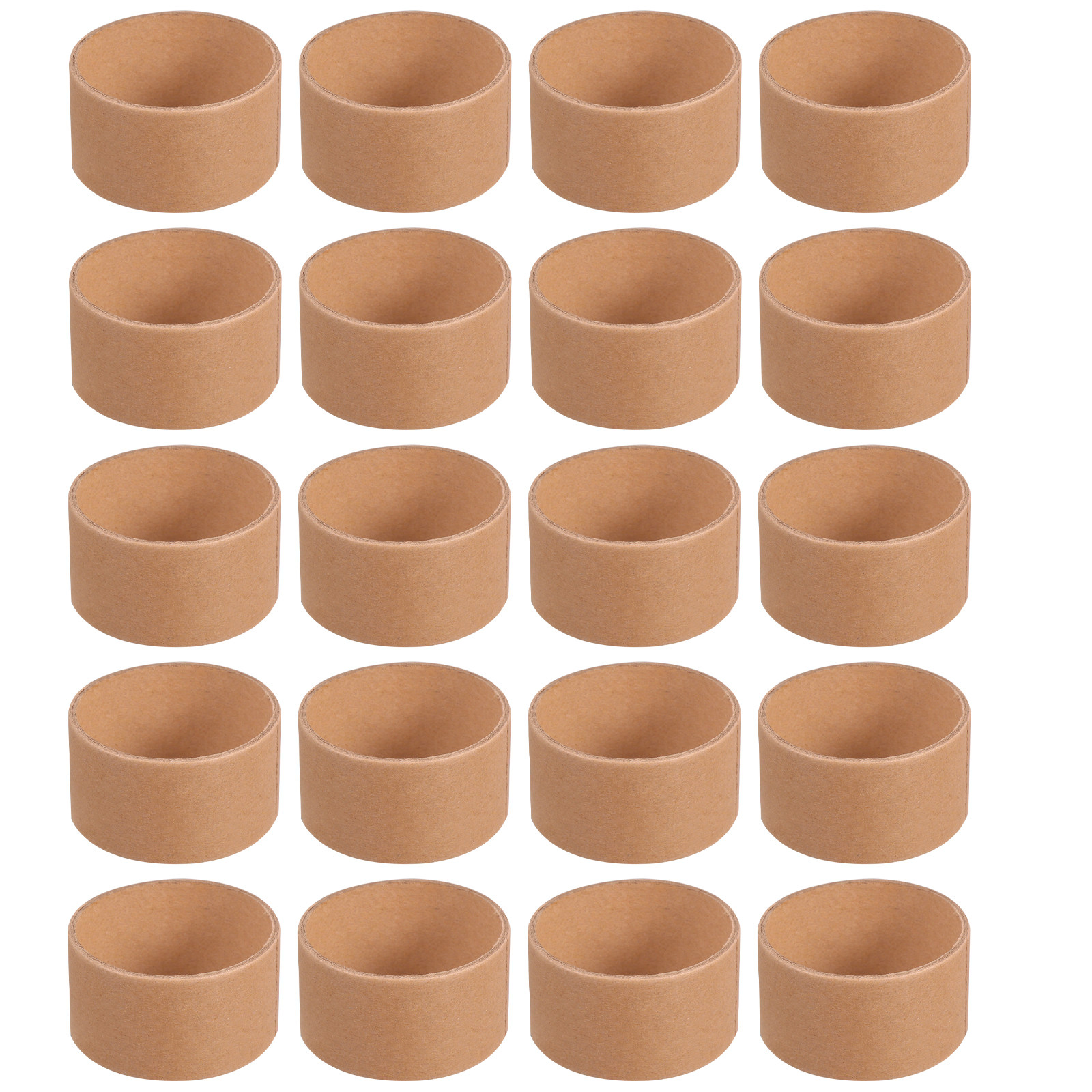 Art Craft Cardboard - 20Pcs Handicraft Painting Paper Tube Brown