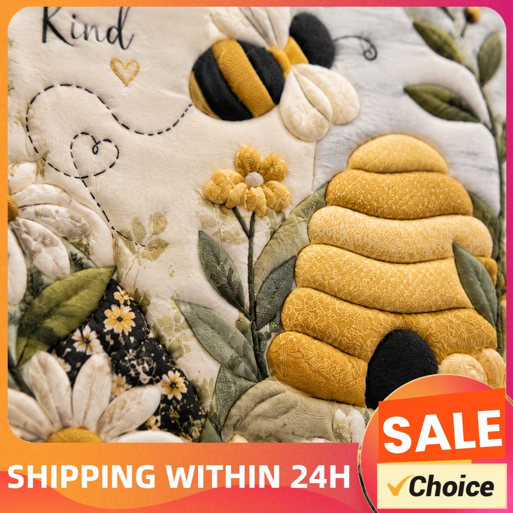 Art Craft Kit - Bee Themed DIY Fabric Art Kit