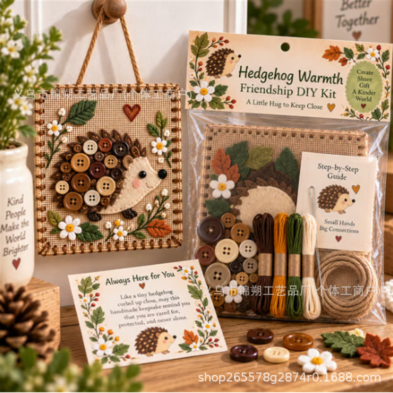 Cute Portable DIY Button Frien - Art Craft Kit recension och pris