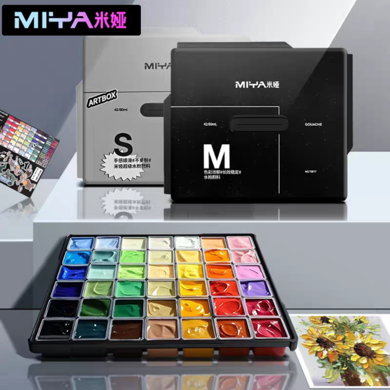MIYA Gouache Paint Jelly Set M - Gouache Paint Set recension och pris