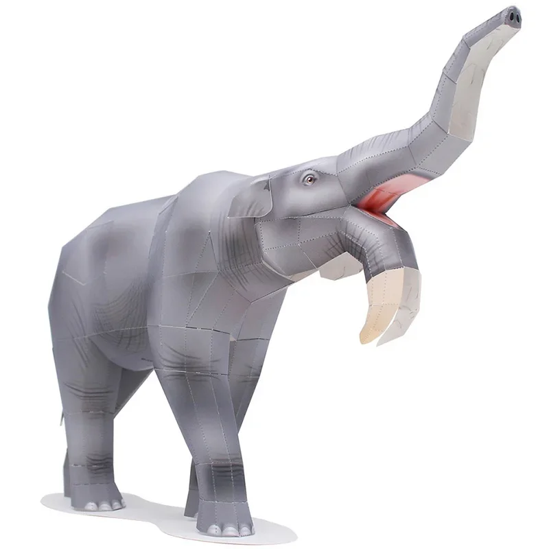 Deinotherium Elephant Origami  - Art Craft Cardboard recension och pris