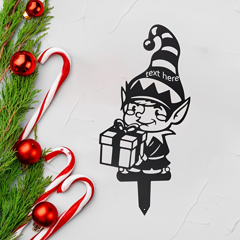 CIFBUY Christmas Elf Metal Wal - Art Craft Bar recension och pris