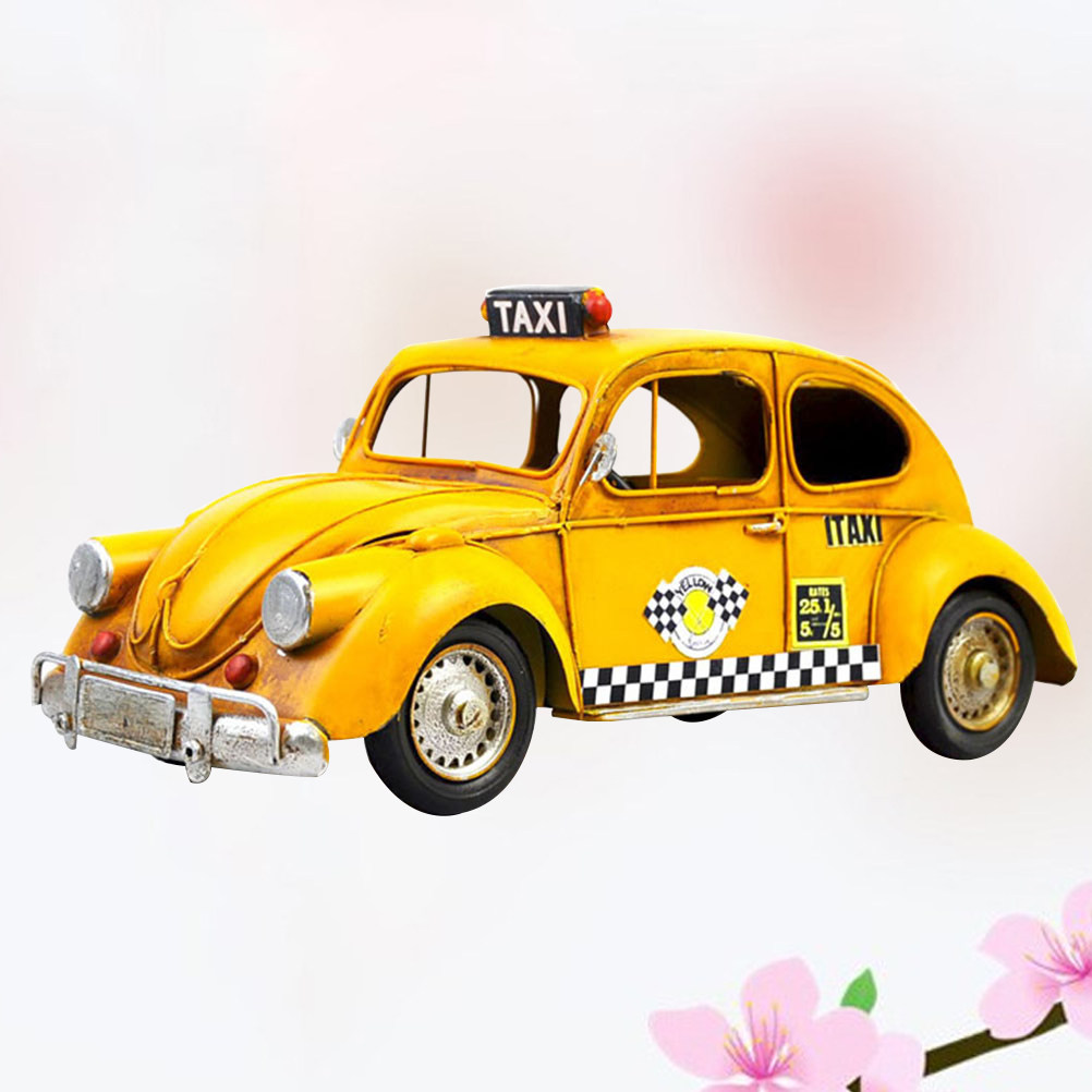 Metal Taxi Car Model Vintage T - Art Craft Bar recension och pris