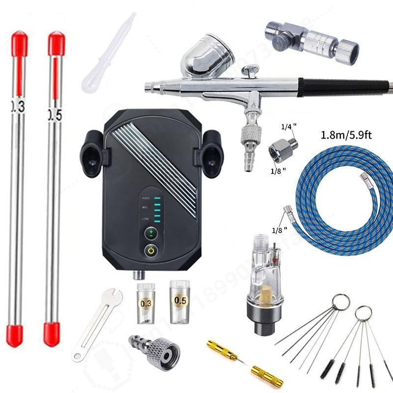 Mini Airbrush Compressor Kit,  - Art Craft Kit recension och pris