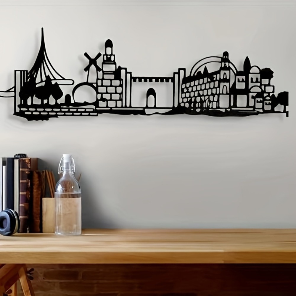 CIFBUY Metal Wall Art Jerusale - Art & Craft Paper For Kids recension och pris