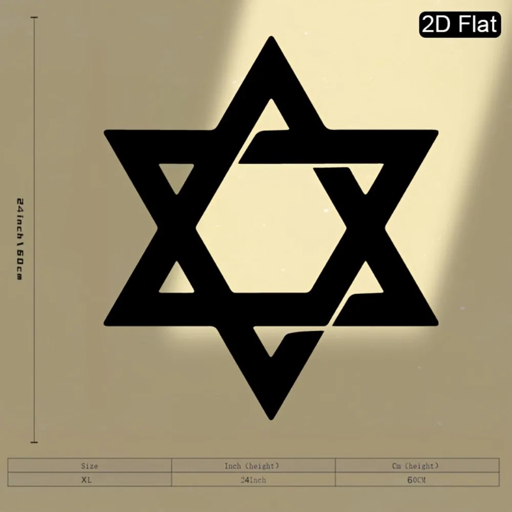 CIFBUY Iron Wall Art Star of D - Art & Craft Paper For Kids recension och pris