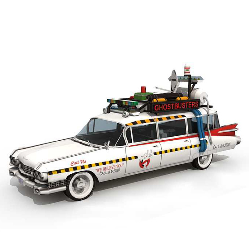 Ghostbusters Car Ecto-1A 1:20  - Art Craft Cardboard recension och pris