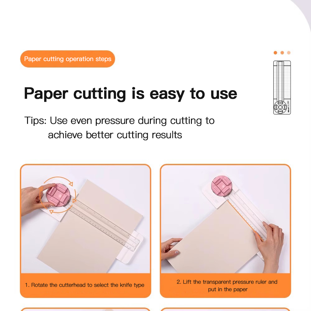 1pcs Mini Paper Trimmer Paper  - Art Craft With Paper recension och pris