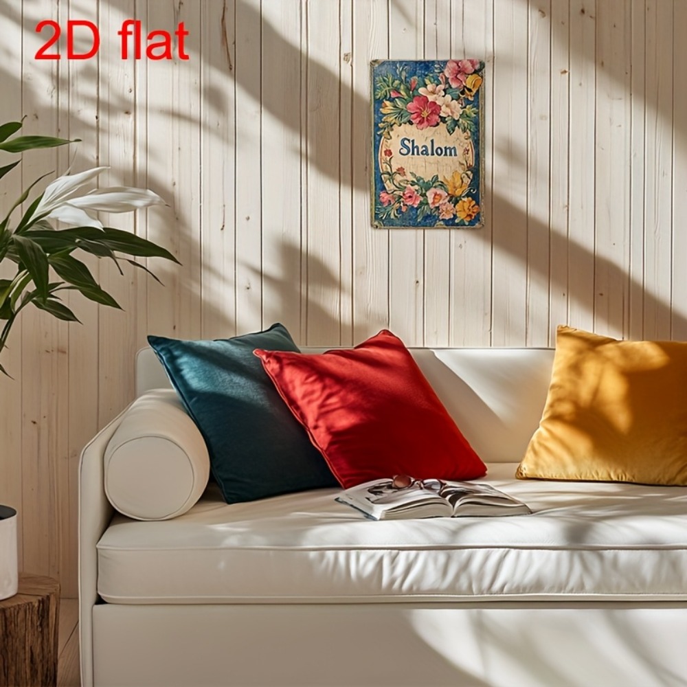 CIFBUY Vintage Floral Shalom A - Art & Craft Paper For Kids recension och pris
