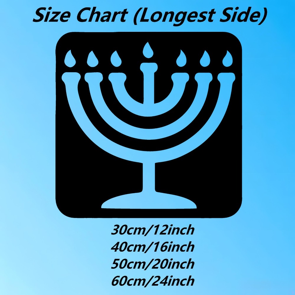 CIFBUY Vintage Menorah Metal W - Art & Craft Paper For Kids recension och pris