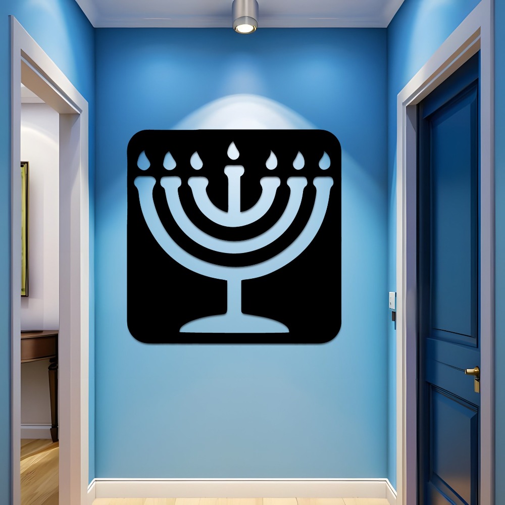 CIFBUY Vintage Menorah Metal W - Art & Craft Paper For Kids recension och pris