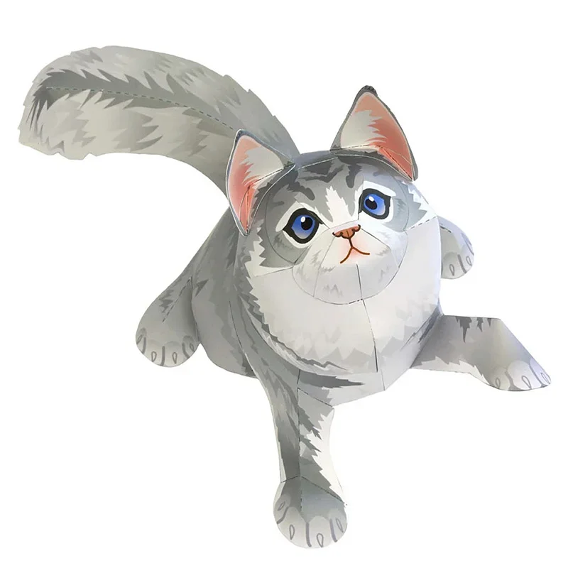 Maine Coon Cat Folding Origami - Art Craft Cardboard recension och pris
